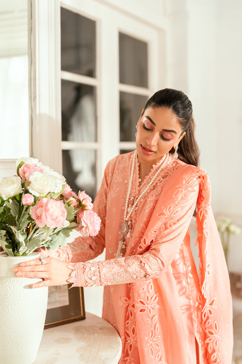 Qalamkar | Luxury Lawn Eid Edit | SB-12 Jafa - House Of Hania