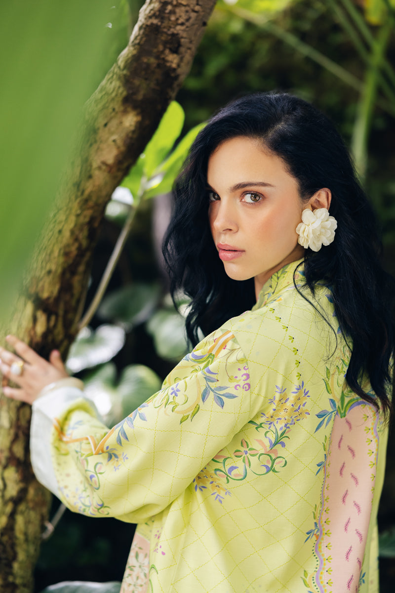 Qalamkar | Printed Co Ords 25 | OP-03 Alva - House Of Hania