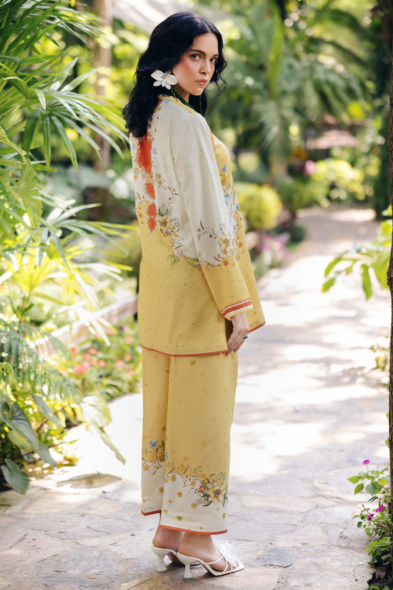 Qalamkar | Printed Co Ords 25 | OP-04 Tena - House Of Hania