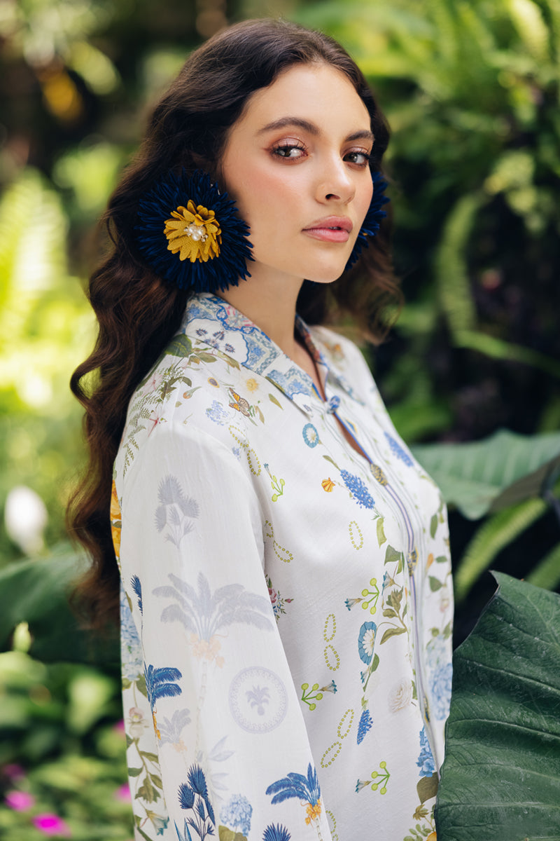 Qalamkar | Printed Co Ords 25 | OP-06 Ilsa - House Of Hania