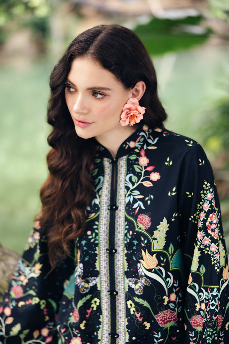 Qalamkar | Printed Co Ords 25 | OP-07 Rane - House Of Hania