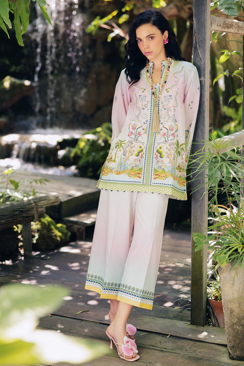 Qalamkar | Printed Co Ords 25 | OP-09 Sigr - House Of Hania