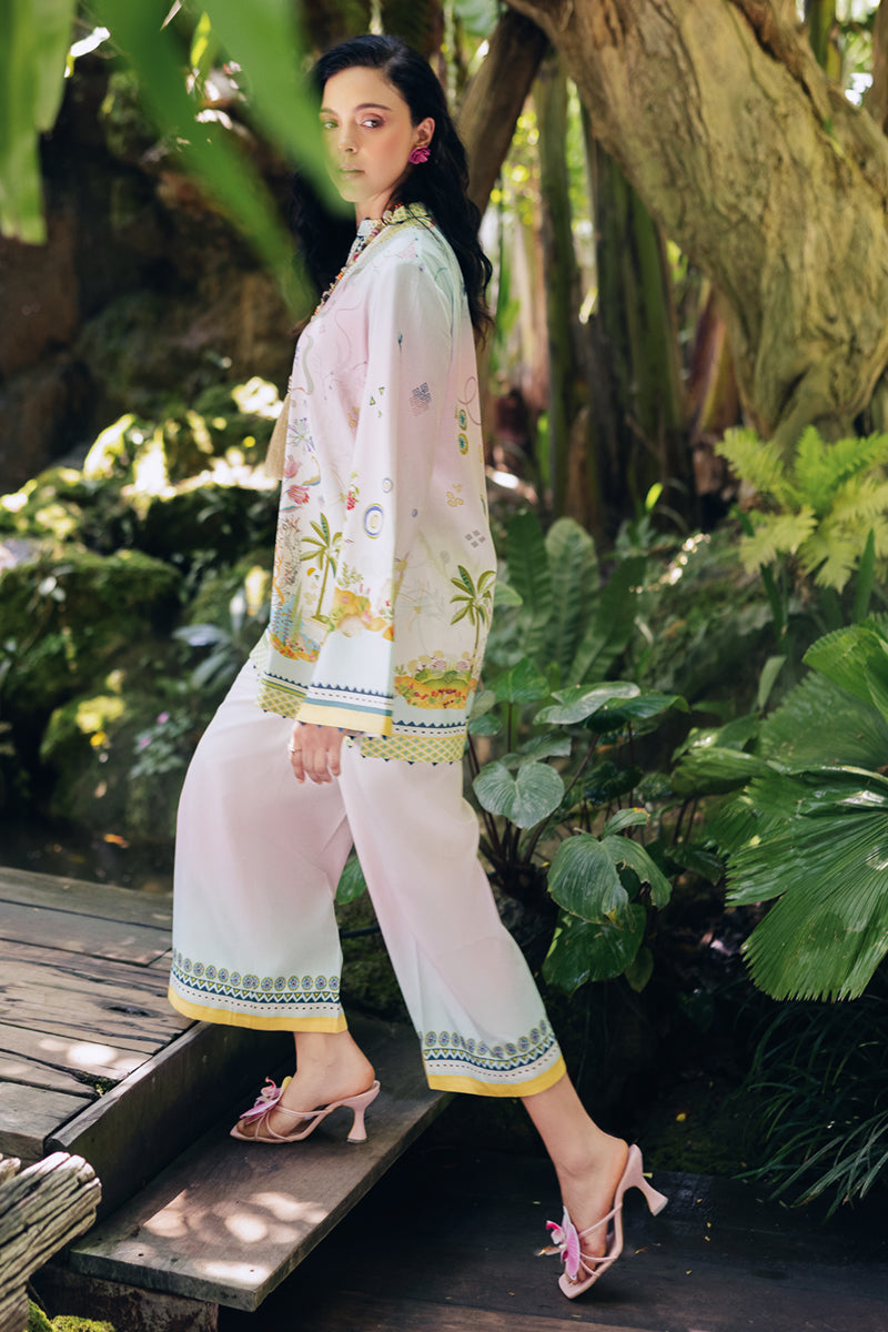 Qalamkar | Printed Co Ords 25 | OP-09 Sigr - House Of Hania