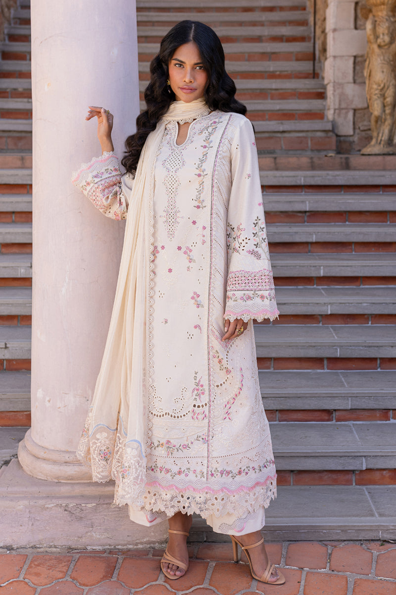 Qalamkar | Q Line Lawn 25 | QM-02 Cheri - House Of Hania