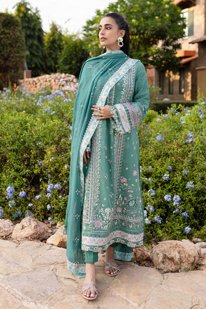 Qalamkar | Q Line Lawn 25 | QM-06 Omi - House Of Hania