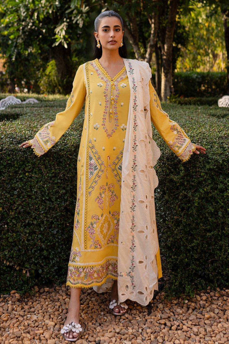 Qalamkar | Q Line Lawn 25 | QM-10 Olena - House Of Hania