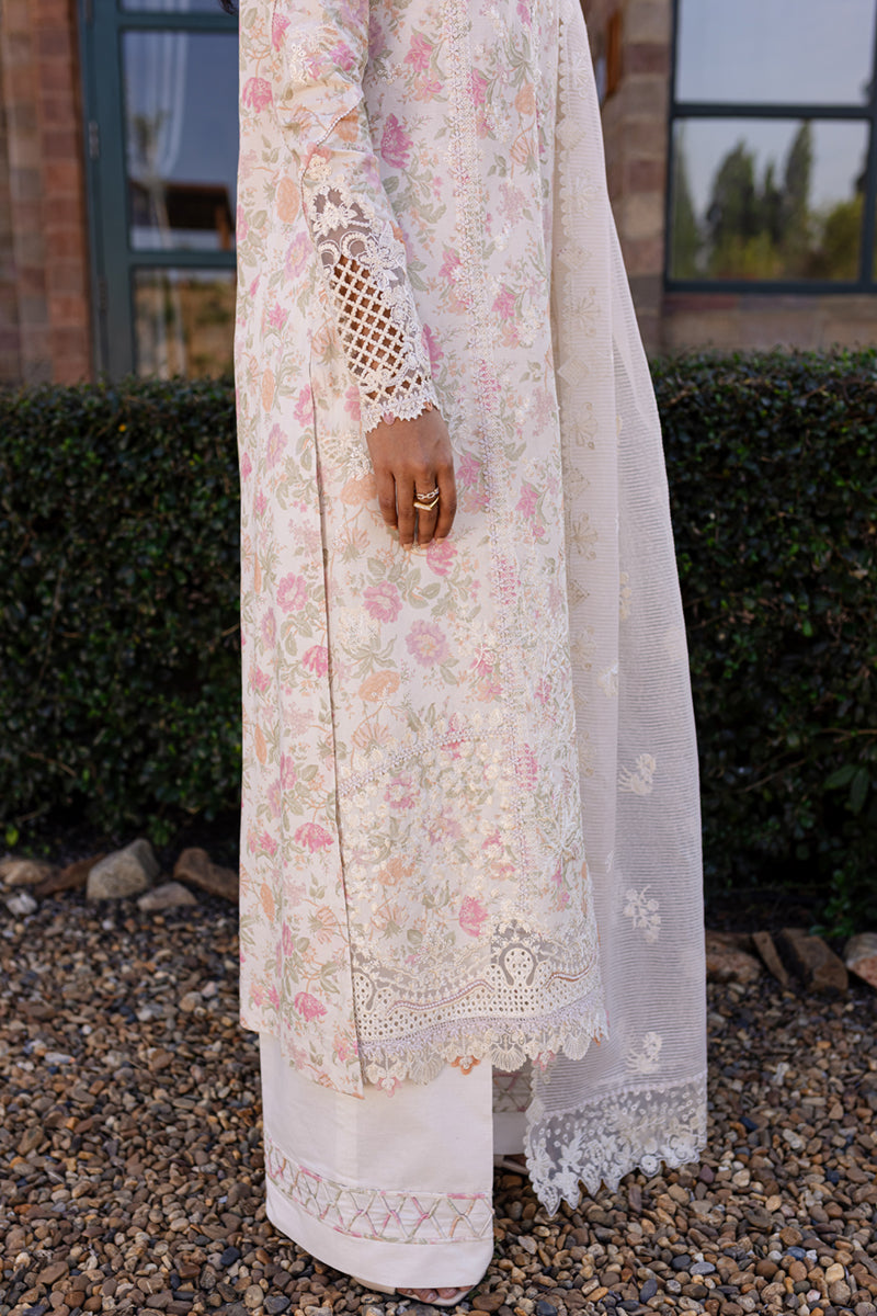 Qalamkar | Q Line Lawn 25 | QM-18 Feeha - House Of Hania