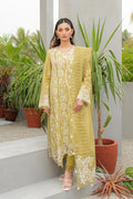 Qalamkar | Q Line Lawn Collection | JK-02 MELIS - House Of Hania
