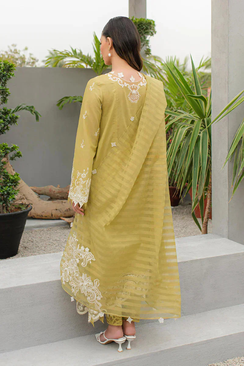 Qalamkar | Q Line Lawn Collection | JK-02 MELIS - House Of Hania
