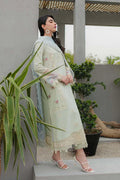Qalamkar | Q Line Lawn Collection | JK-04 ASTER - House Of Hania