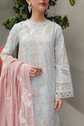 Qalamkar | Q Line Lawn Collection | JK-06 OCTAVIA - House Of Hania