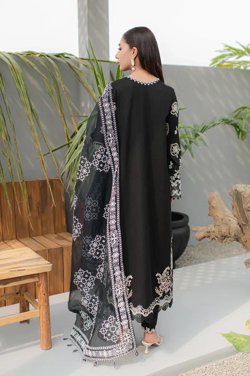 Qalamkar | Q Line Lawn Collection | JK-09 EVADNE - House Of Hania