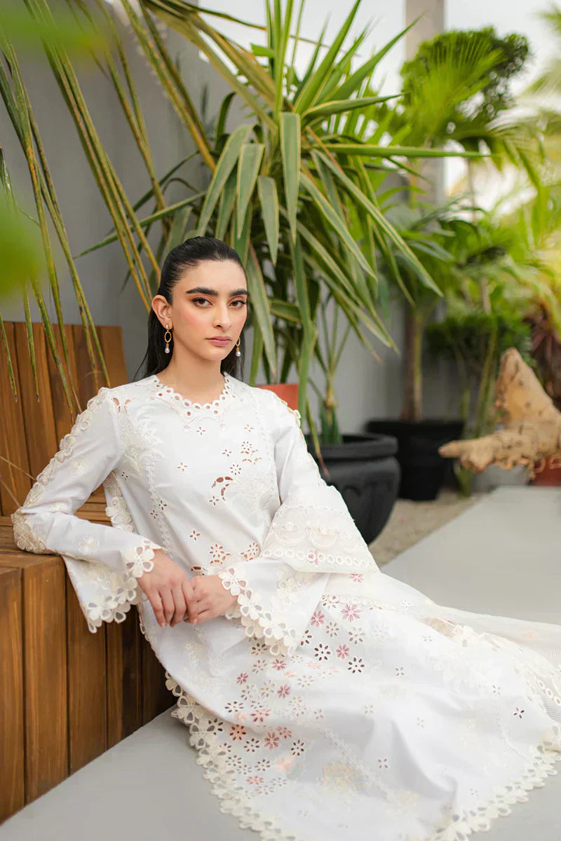 Qalamkar | Q Line Lawn Collection | JK-10 ORLA - House Of Hania