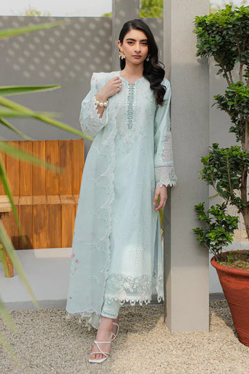 Qalamkar | Q Line Lawn Collection | JK-12 SIOFRA - House Of Hania