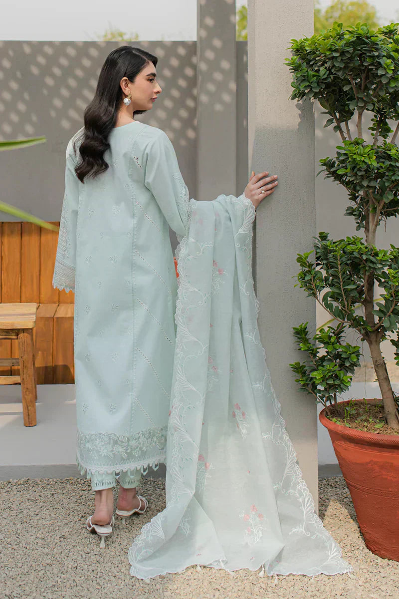 Qalamkar | Q Line Lawn Collection | JK-12 SIOFRA - House Of Hania