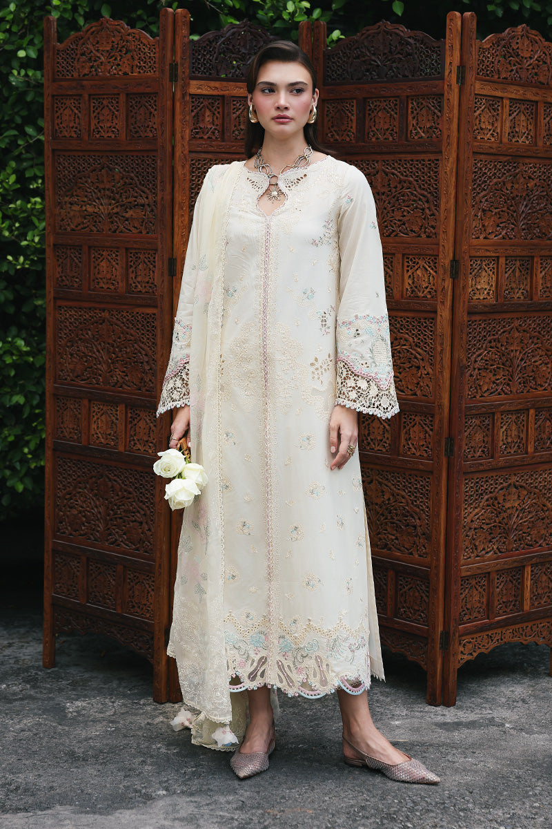 Qalamkar | Q Line Lawn Drop | RP-01 SAVERA - House Of Hania
