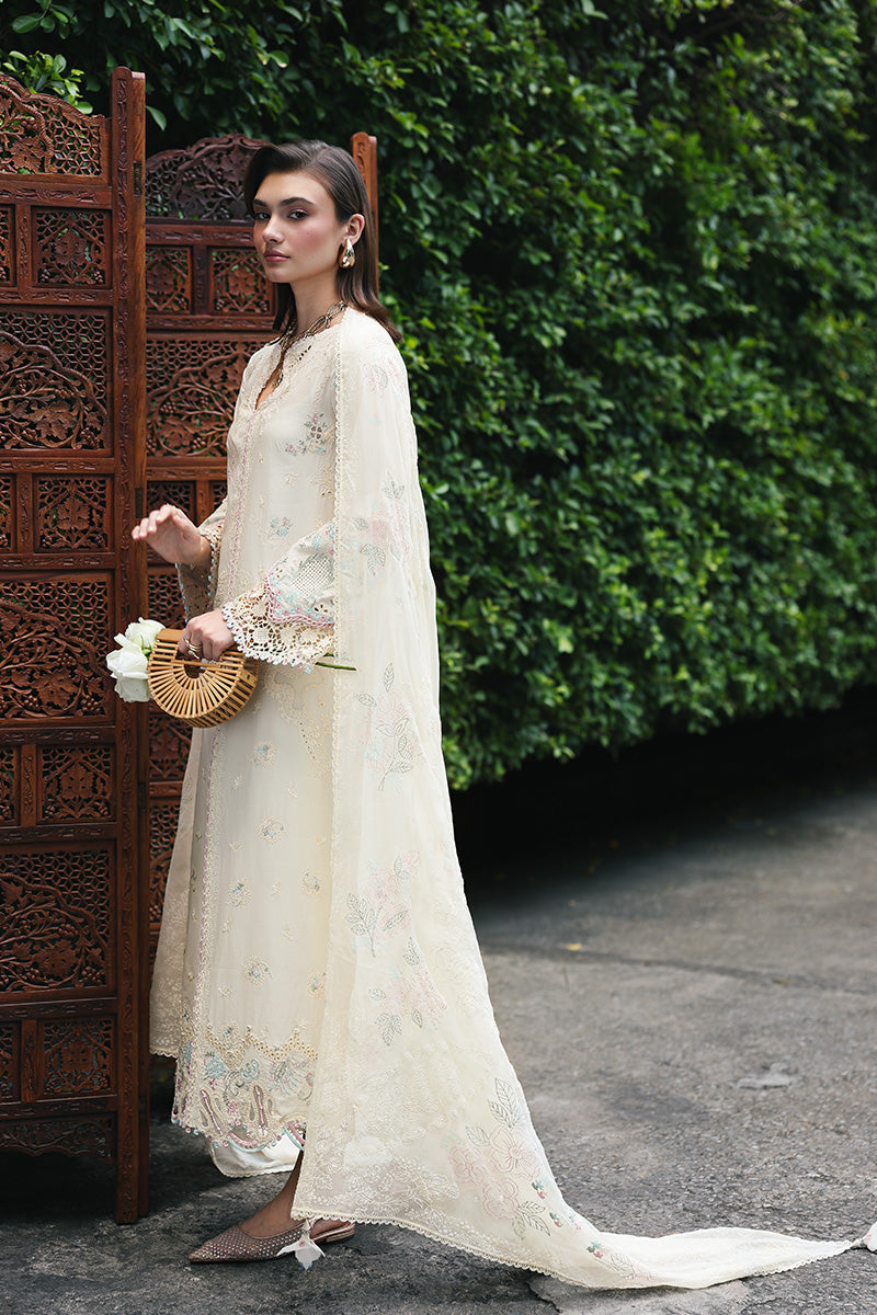 Qalamkar | Q Line Lawn Drop | RP-01 SAVERA - House Of Hania