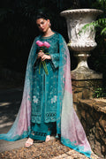 Qalamkar | Q Line Lawn Drop | RP-03 SAPPHIRE - House Of Hania