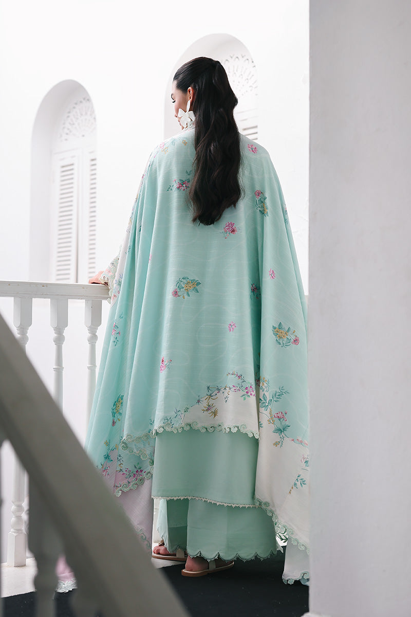Qalamkar | Q Line Lawn Drop | RP-05 RAHA - House Of Hania