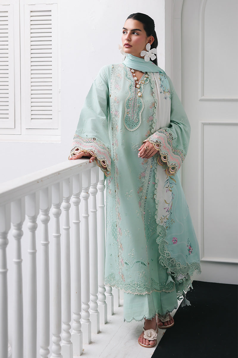 Qalamkar | Q Line Lawn Drop | RP-05 RAHA - House Of Hania