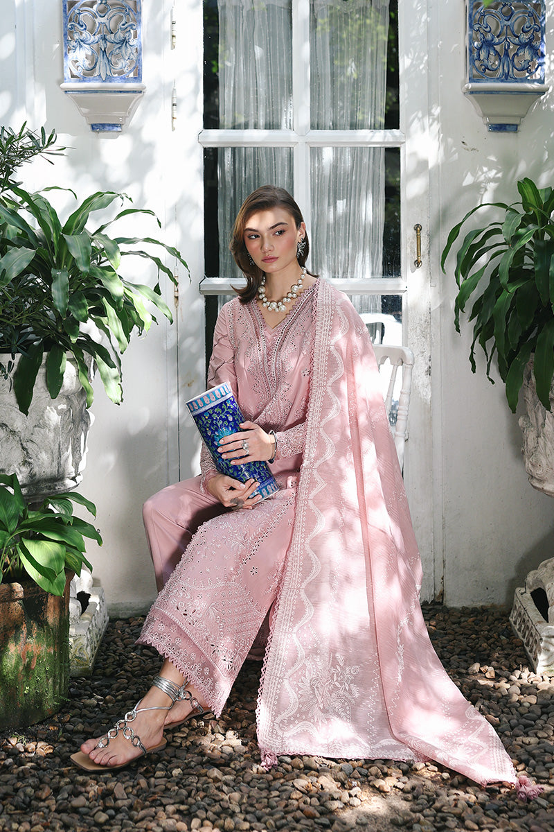 Qalamkar | Q Line Lawn Drop | RP-06 NOORE - House Of Hania