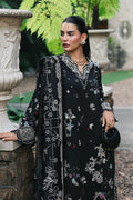Qalamkar | Q Line Lawn Drop | RP-07 OBSIDIAN - House Of Hania