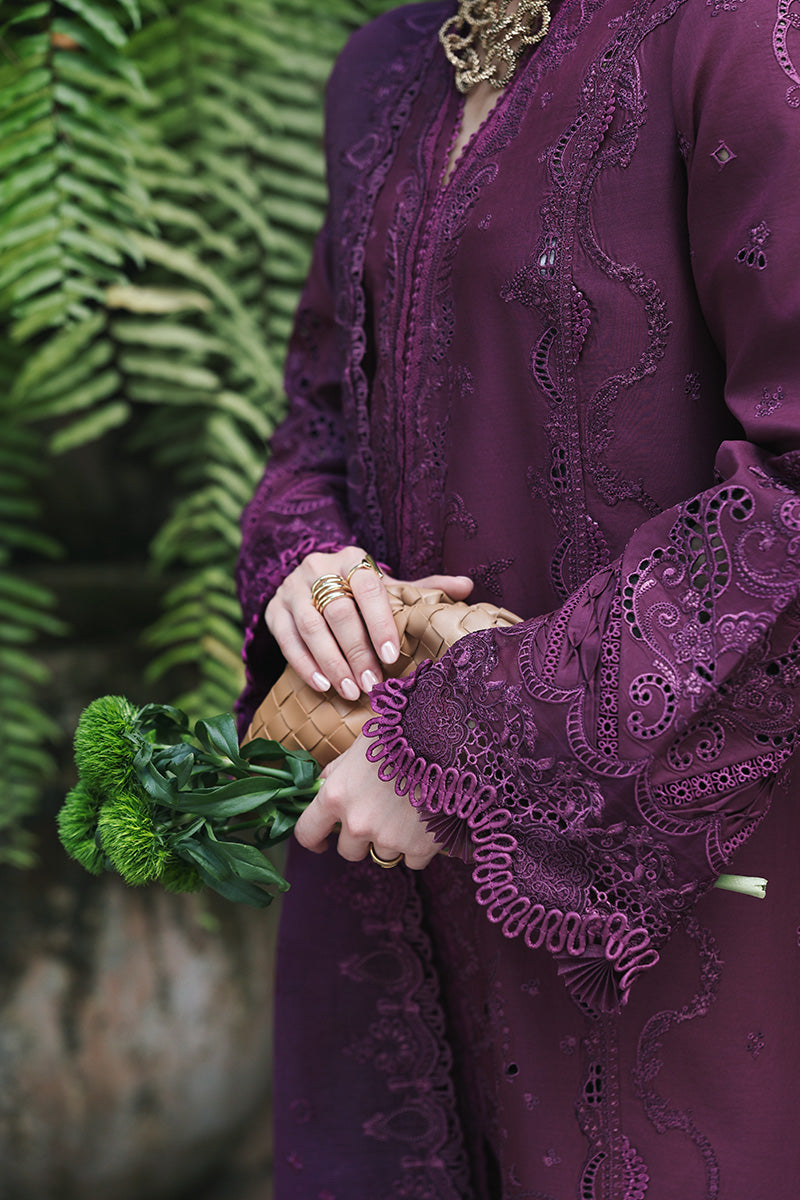 Qalamkar | Q Line Lawn Drop | RP-08 LIORA - House Of Hania