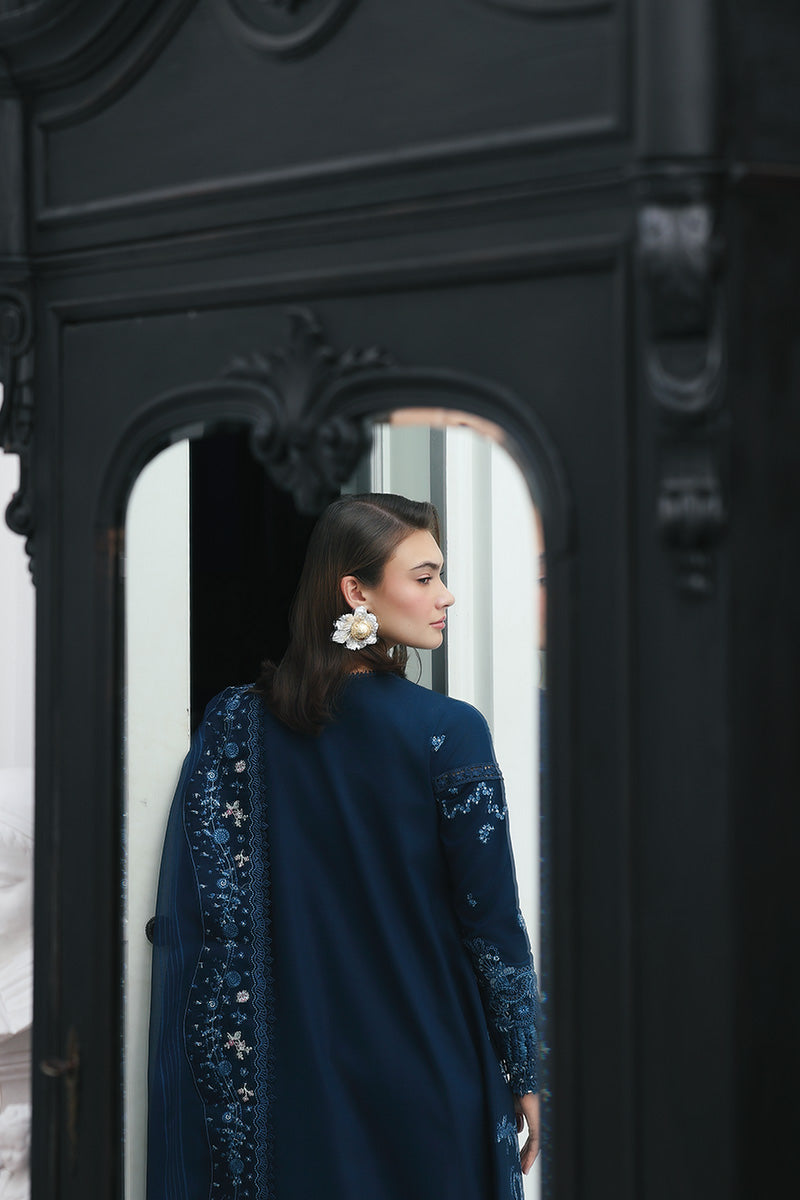 Qalamkar | Q Line Lawn Drop | RP-10 ZOHAL - House Of Hania