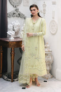 Qalamkar | Q Line Lawn Drop | RP-13 MOONSTONE - House Of Hania