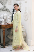 Qalamkar | Q Line Lawn Drop | RP-13 MOONSTONE - House Of Hania