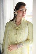 Qalamkar | Q Line Lawn Drop | RP-13 MOONSTONE - House Of Hania