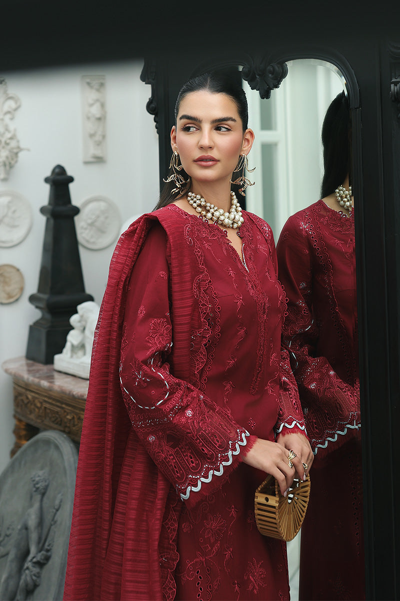 Qalamkar | Q Line Lawn Drop | RP-16 QISTAH - House Of Hania