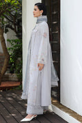 Qalamkar | Q Linen 25 | KL-02 HAZE - House Of Hania