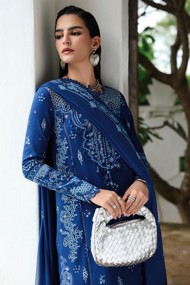 Qalamkar | Q Linen 25 | KL-03 ECLIPSE - House Of Hania
