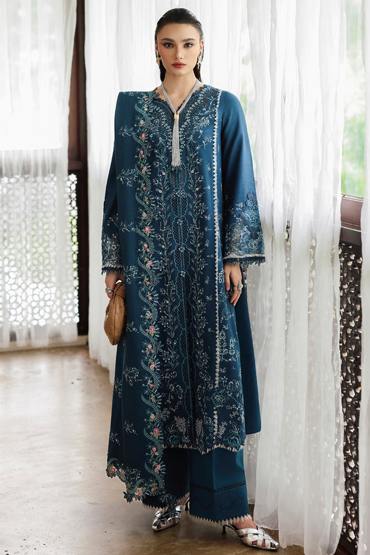 Qalamkar | Q Linen 25 | KL-05 LUSH - House Of Hania