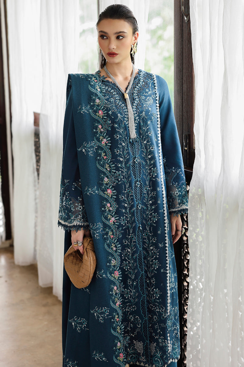 Qalamkar | Q Linen 25 | KL-05 LUSH - House Of Hania