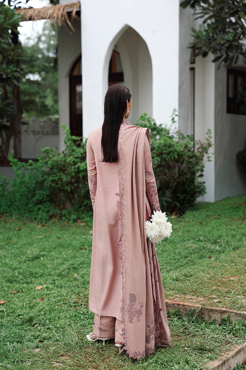 Qalamkar | Q Linen 25 | KL-08 VEIL - House Of Hania