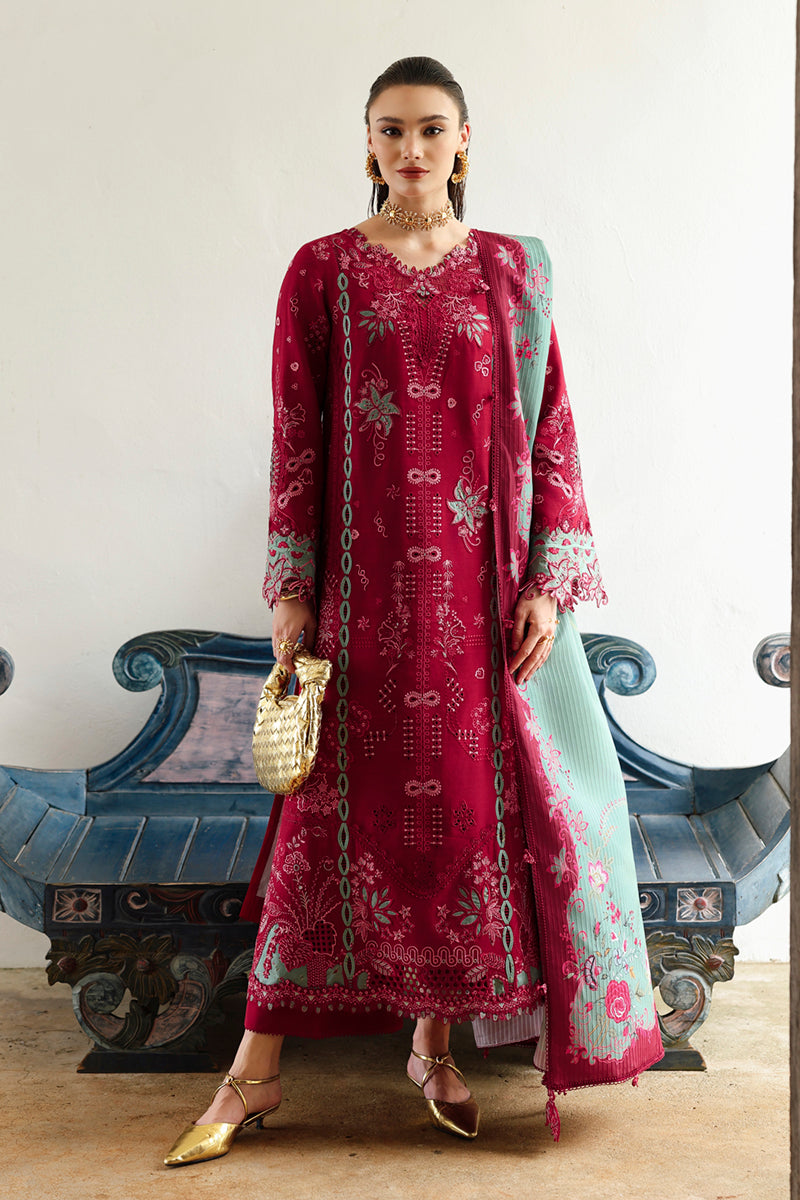 Qalamkar | Q Linen 25 | KL-12 ROOHI - House Of Hania