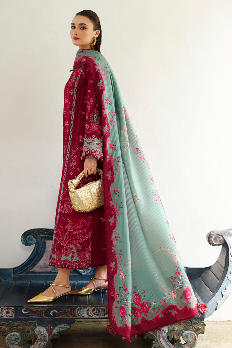 Qalamkar | Q Linen 25 | KL-12 ROOHI - House Of Hania