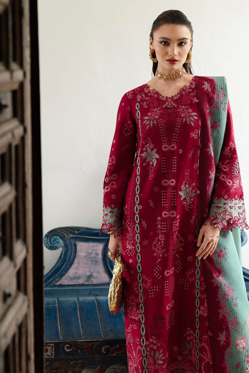 Qalamkar | Q Linen 25 | KL-12 ROOHI - House Of Hania