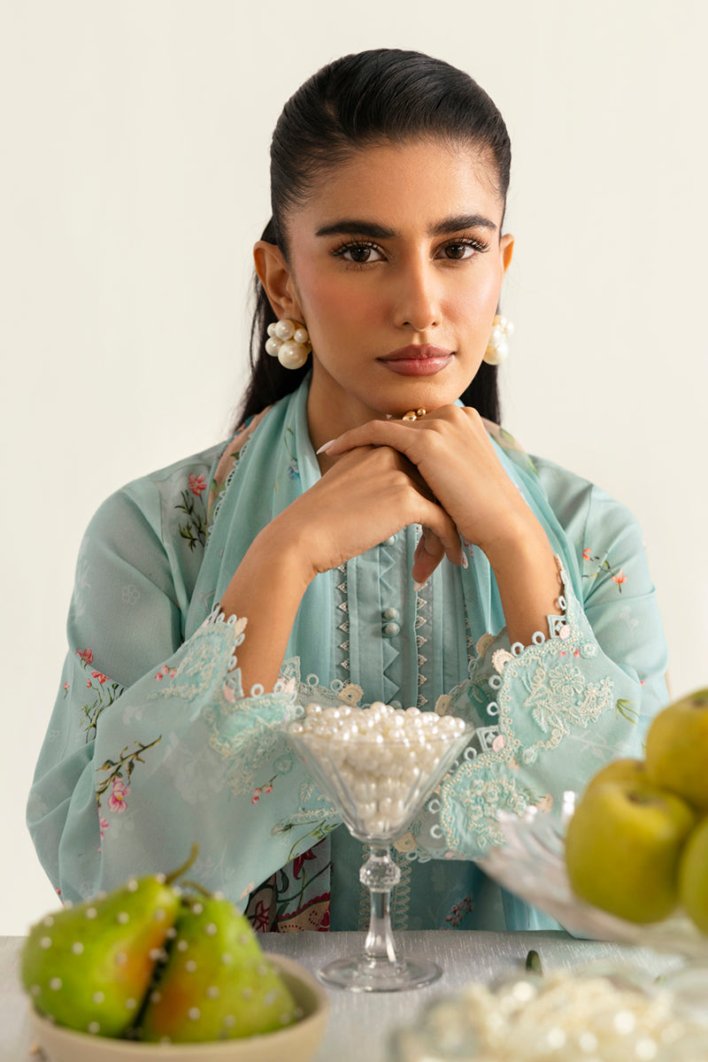Qalamkar | Q Prints 2025 | PQ-08 RENA - House Of Hania