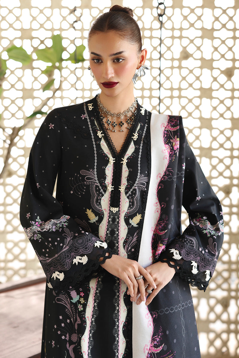 Qalamkar | QPrints Winter 25 | QW-01 (A) TYANA - House Of Hania