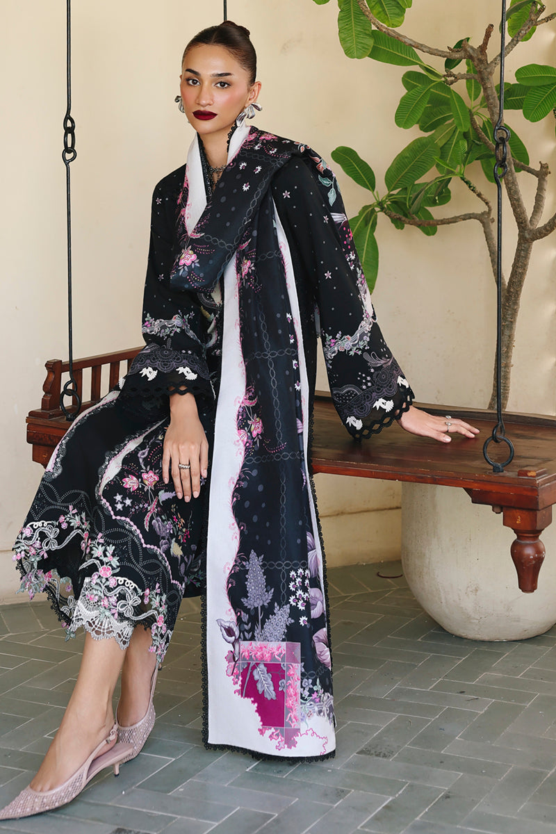 Qalamkar | QPrints Winter 25 | QW-01 (A) TYANA - House Of Hania