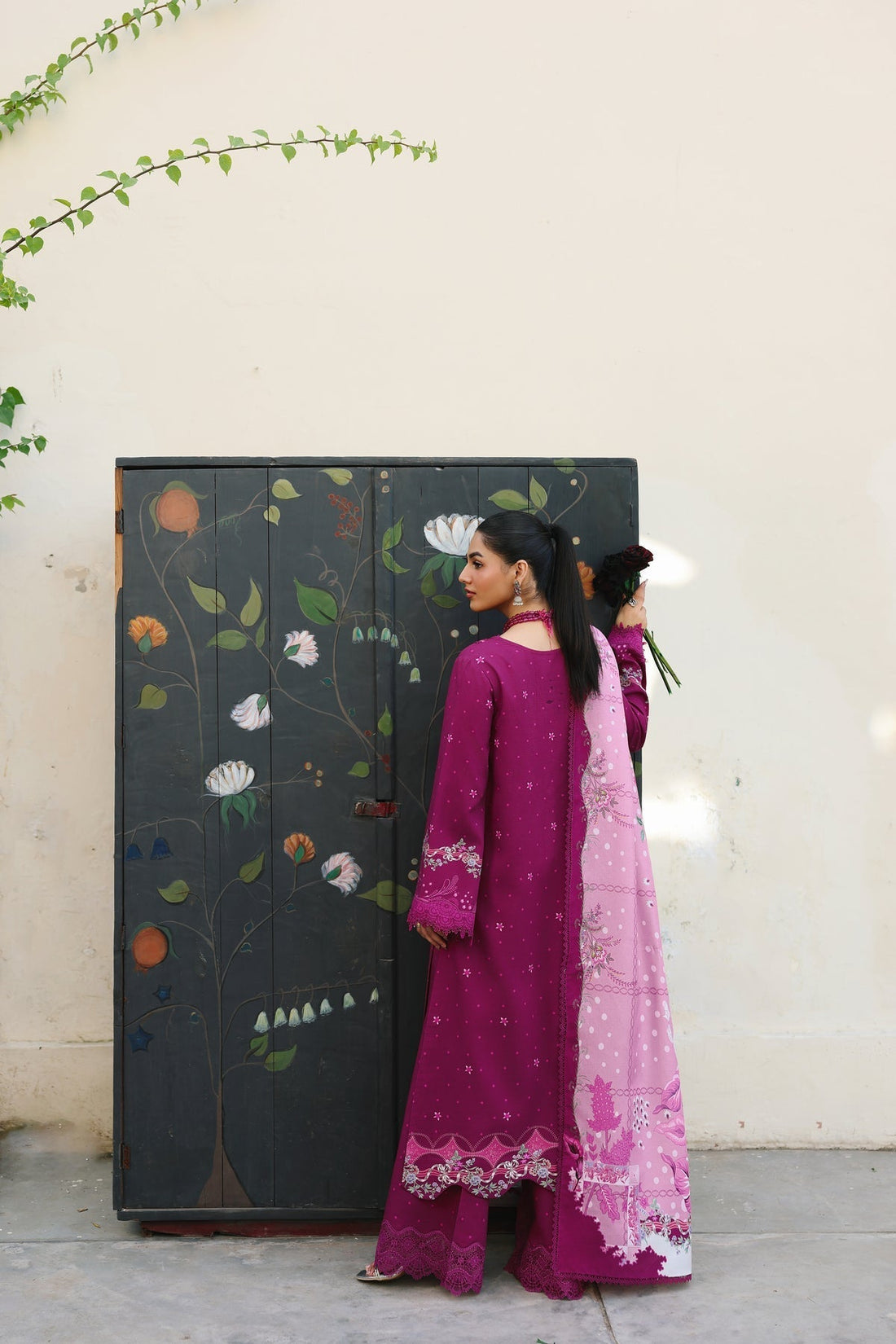 Qalamkar | QPrints Winter 25 | QW-01 (B) JORIS - House Of Hania