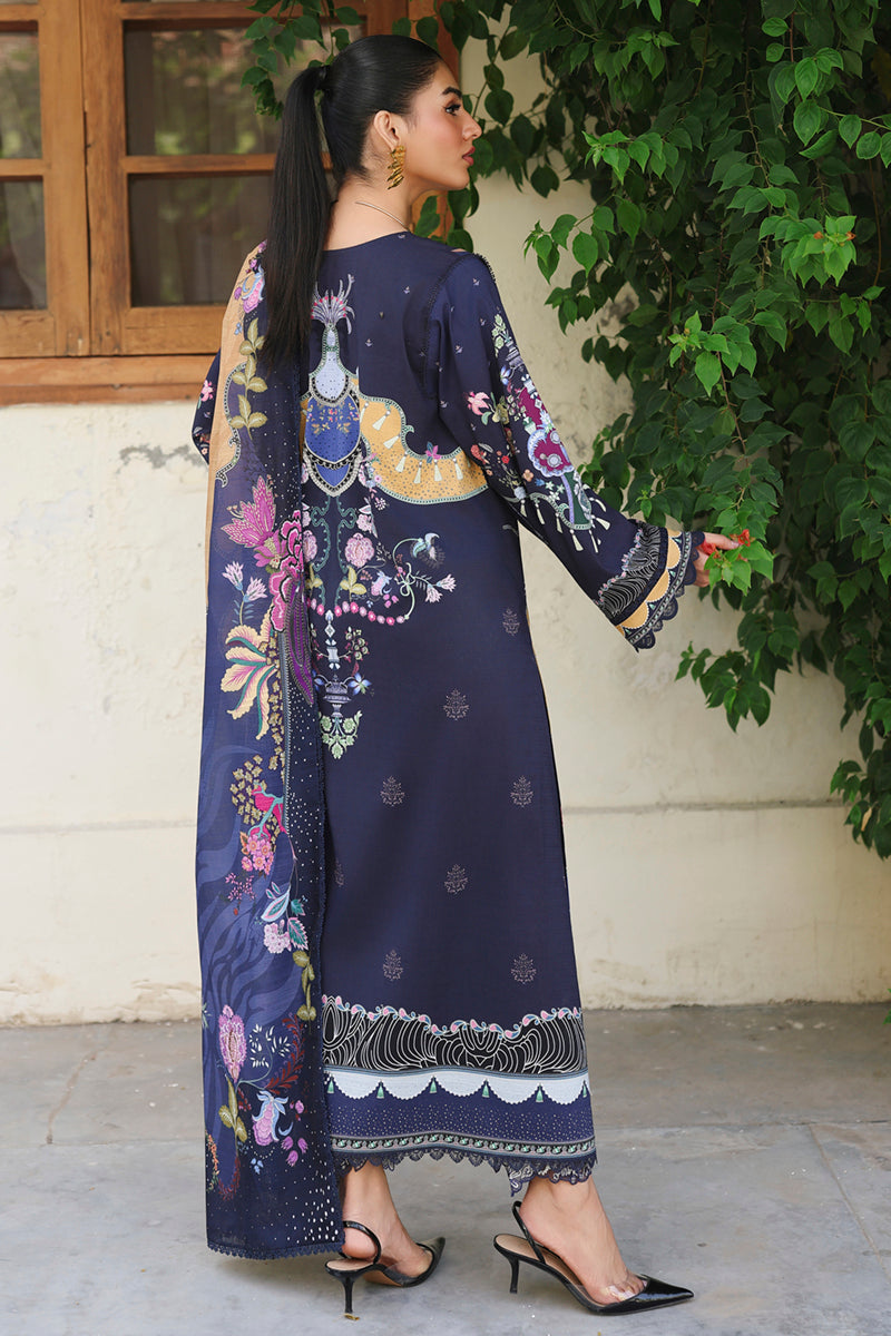 Qalamkar | QPrints Winter 25 | QW-04 (A) ALLAN - House Of Hania