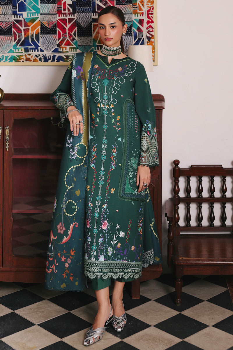 Qalamkar | QPrints Winter 25 | QW-06 (A) KARLA - House Of Hania