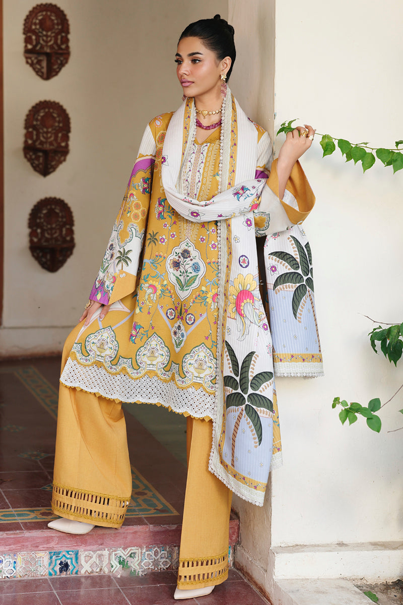 Qalamkar | QPrints Winter 25 | QW-07 (A) CELINA - House Of Hania