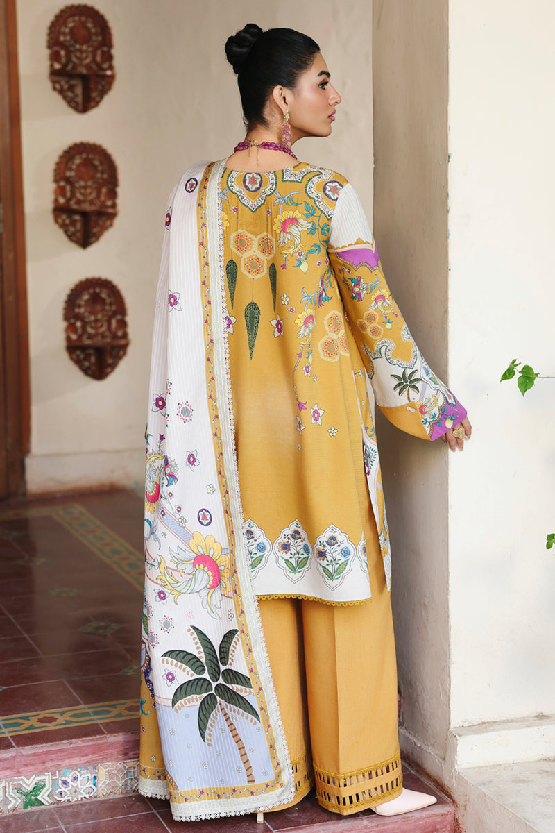 Qalamkar | QPrints Winter 25 | QW-07 (A) CELINA - House Of Hania