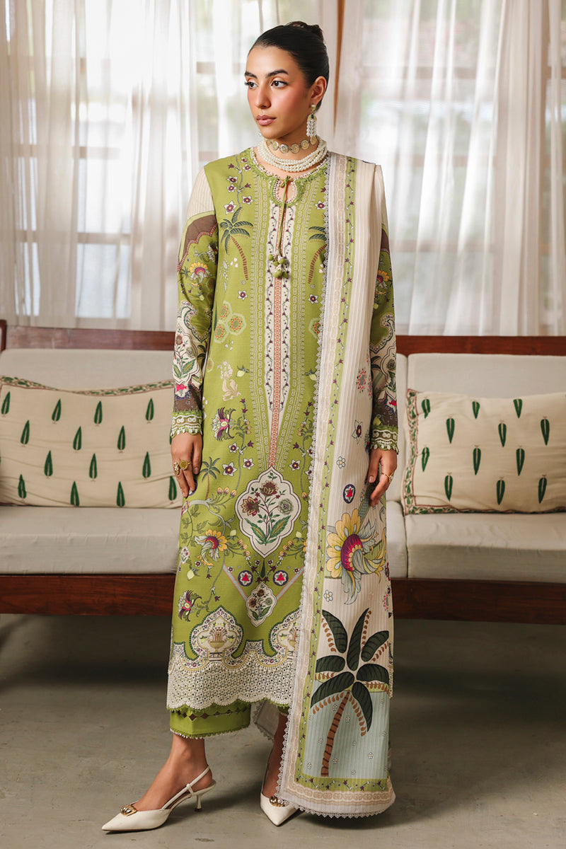 Qalamkar | QPrints Winter 25 | QW-07 (B) TAHLIA - House Of Hania