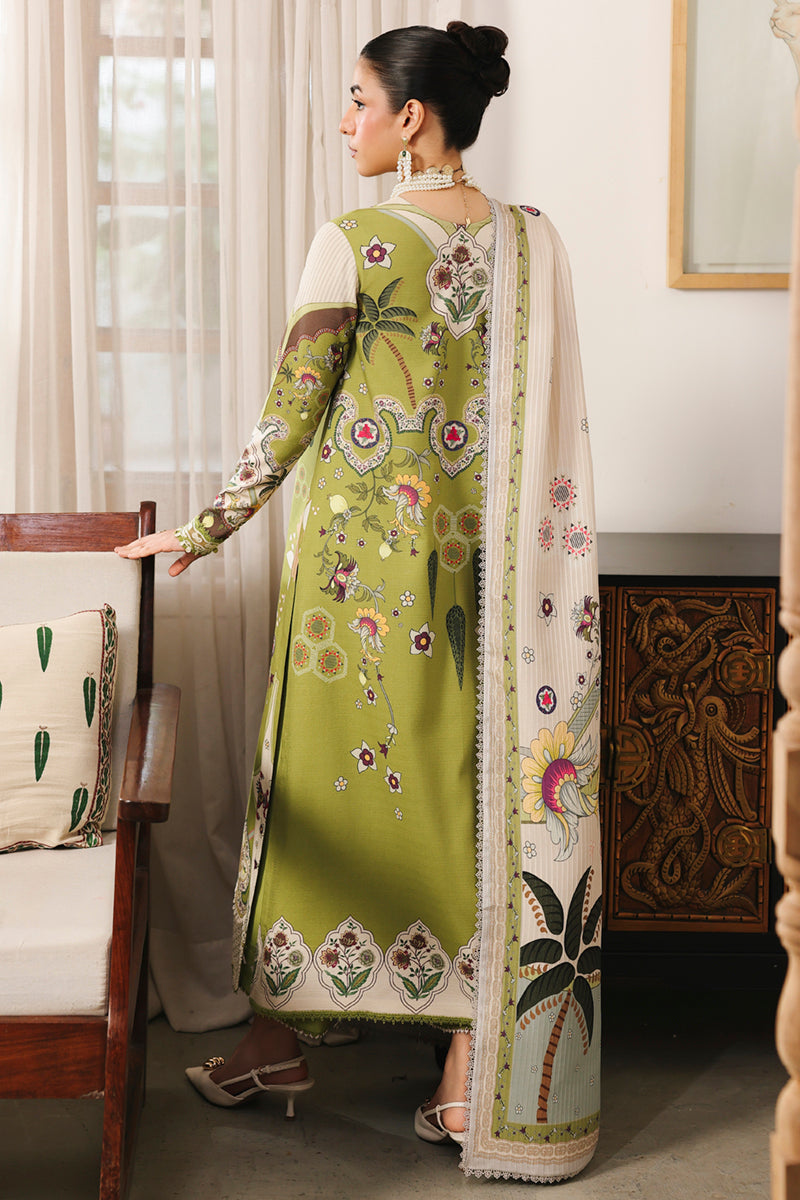 Qalamkar | QPrints Winter 25 | QW-07 (B) TAHLIA - House Of Hania